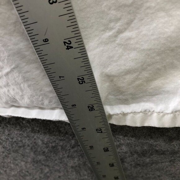 J. Crew Vintage Pajama Set Womens S White Cotton Long Sleeve Lightweight Button - Picture 4 of 14